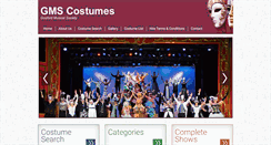 Desktop Screenshot of gmscostumes.com.au